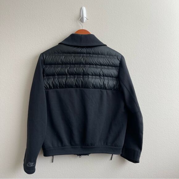 Nike Women's Tech Aeroloft Bomber Down Jacket in Black Small - Picture 7 of 11